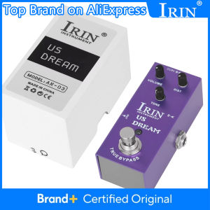 IRIN | IRIN AN-03 Electric Guitar Distortion Effect Pedal US DREAM Simulate High-Gain Distortion Tone of the Driven Tube Amplifier