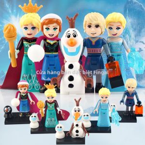 Bộ Xếp Hình Thông Minh Nhân Vật Elsa Anna Olaf