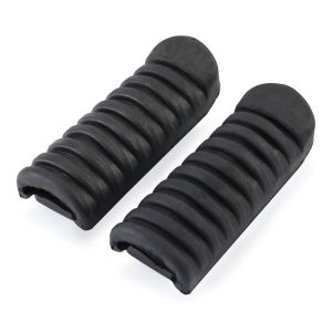 For KAWASAKI NINJA 250 400 650 1000 VERSYS Z1000SX Z750 ER6F ZX6R ZX12R Front Footrest Foot Pegs Motorcycle Rubber Pedal Pads