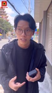 Micro Thu Âm Không Dây A6 - Ghi Âm Quay Video Livestream Giảm Tiếng Ồn AI Kết Nối Ổn Định
