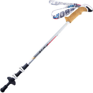 Rebornsun | Outdoor Anti-Slip Hiking Stick 3-Section Extendable Carbon Fiber
