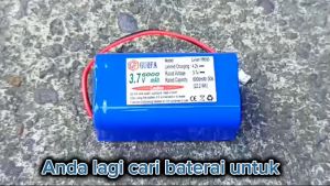 Baterai Kamera CCTV PANEL SURYA / Baterai Speaker Dan Alat Elektronik Lainnya Type Li-ion 18650