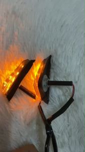 ไฟเลี้ยว สามเหลี่ยม MSXCBR150CBR250CBR300CBR500CBR650ไฟเลี้ยวแต่ง ไฟเลี้ยวLEDแบบแปะไฟเลี้ยว กันน้ำ ราคาต่อคู่(0085)