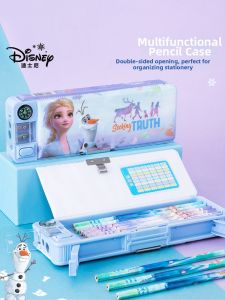 Disney | Vỏ Bút Chì Đa Năng Dung Lượng Lớn Nhựa Có Gọt Bút Hai Tầng