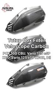 Tutup Box Filter Carbon PCX 150 & Vario 125: Aksesoris Motor Terbaik