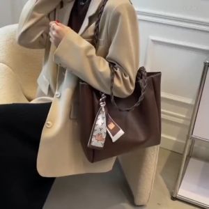 Totebag Wanita Terbaru 2024 VIOR FREE SYALL - Tas Bahu Wanita VIOR - Shoulder Bag Wanita - Tas Kerja Kekinian