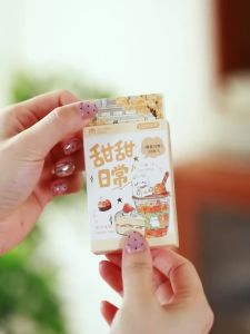 Morning Rain Life Fragments Greeting Card Small Card High-Value Hand-Drawn Illustration Gift Message Card Ins Style Lomo Small Card