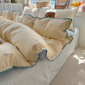 Cartoon Bear Bedding Set Four-Piece