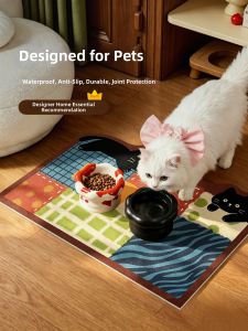 YUNHAOBUYI | Non-slip Stain-proof Pet Feeding Mat