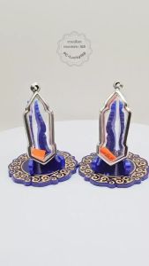 M#055 ตลับพระ กรอบพระสเตนเลสเรียบ พิมพ์ 25 ศตวรรษเนื้อชินและเนื้อผง/ว่าน หรือพิมพ์ใกล้เคียง เป็นต้น