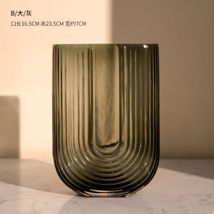 Hộp Đựng Hoa Thủy Tinh Trong Suốt Phong Cách Scandinavia Đồ Trang Trí Nhà Phòng Khách Bàn Ăn Hoa Nhân Tạo Phong Cách Hiện Đại Tối Giản