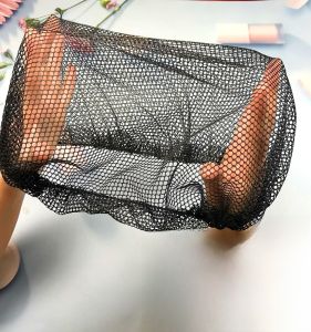 Black Full-Head Hairnet for Sleeping And Bathing Prevents Messy Hair Doctor And Nurse Style Hairnet by Malt Brand