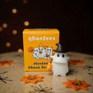1 PCS Cute Ghost Halloween Phone Charm Pendant For Teens Girls Boys Children Men Women Home Party Decorations Gift Idea