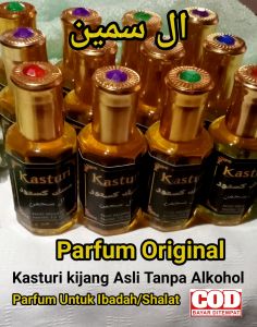 PARFUM KASTURI KIJANG 12 ML ASLI NON ALKOHOL 100%