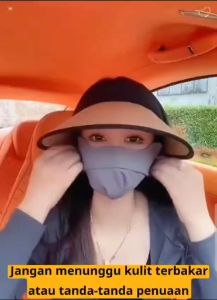 Masker Wajah UPF50+: Perlindungan Kulit Anti Ultraviolet
