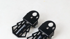 SANJI TAFFSPORT PEDAL BELAKANG SEPEDA BIKE REAR PEDAL FOLDABLE - STT165 - BLACK