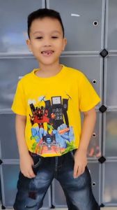 Áo thun in hình Titan TV ManTitan Speakerman Đại chiến Mutant Skibidi Toilet Spider Nhện Cưa Vòng( Mẫu CAMERAMAN05)