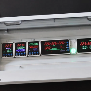 VANEAIMS FXB-ATS Dual or Three Power Source Automatic Transfer Switch 63A 100A AC110V 220V Protector for Solar Generator