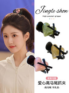 คลิปหนีบผมสไตล์เกาหลีสำหรับผู้หญิงในช่วงฤดูร้อน คลิปหนีบผมสุดเก๋และไฮเอนด์แบบใหม่ปี 2025 ที่สามารถปรับระดับได้