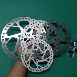 2.3mm Thicken MTB E-Bike Disc Brake Rotor Stainless Steel 140mm 160mm 180mm 203mm 220mm 6 Bolts Hub Mount Bike Parts