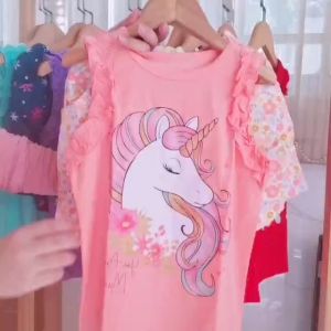 Bộ ba lỗ bé gái size đại XS-XL (18-45kg) vải dư xịn quần dày dặn có túi rất đẹp (nhiều mẫu có bảng kích cỡ và video thực tế)