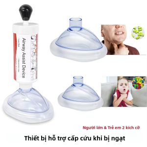 Bộ Dụng Cụ Sơ Cứu Cấp Cứu Chống Ngạt Thở Hút Dịch Nâng Cấp Mặt Nạ An Toàn Cho Trẻ Em Và Người Lớn