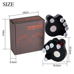 IRIN | 2 Chiếc Silicon Mềm Đàn Piano Dụng Cụ Chỉnh Tay Ngón Tay Tập Thể Dục Dụng Cụ Học Tập Cho Bàn Phím Phụ Kiện Bộ Phận Đàn Piano