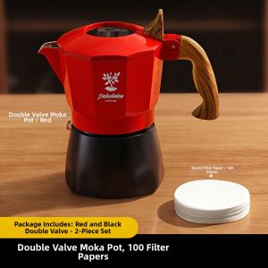 PAKCHOICE | Double Valve Espresso Moka Pot