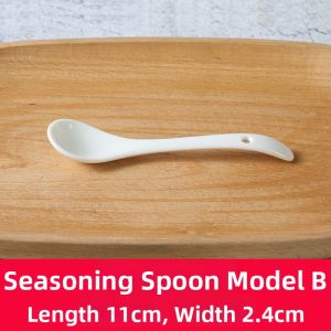 TEKANAI | Food-Grade Long Handle Ceramic Spoons