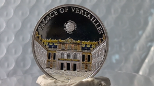 2013 World of Wonders Palace of Versailles silver coin