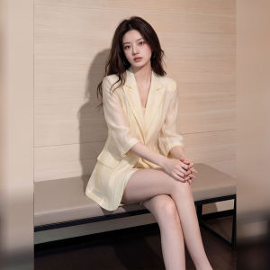 DANTING | Summer Elegant Lady Suits Womens Light Maturity Suit and Shorts