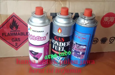 3 pcs gas portable refill