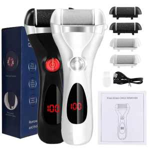 แฟ้มเท้าไฟฟ้าเครื่องบด Dead DRY Skin แคลลัส Remover ชาร์จฟุต Pedicure เครื่องมือ Foot Care เครื่องมือสําหรับ Hard Cracked Clean01