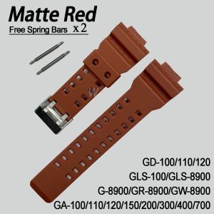 Strap For DW5600 DW6900 DW9052 GA110 Rubber Band Easy to Install Extremely Austere Durable Belt Bracelet Watchband