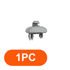 YONGRUN Gray ABS Car Sun Visor Hook Clip Bracket Replacement fit for Audi A4L A5 A6 A6L Q3 Q5 8U0857562A 8U0857562 8E0857561