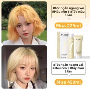 Kem tẩy tóc Eisansun làm phai màu khử vàng ít gây hư tổn