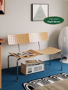 NANGUAHEZI | Vintage Retro Long Bench
