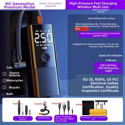 HELLOLEIBOO | Automatic Electric Air Pump Inflator