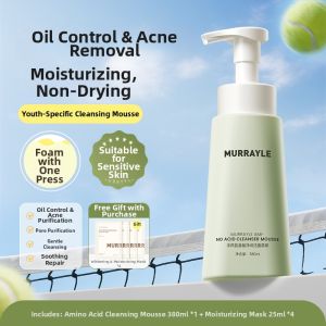 MURRAYLE | Amino Acid Oil-control Acne Removal Face Wash Mousse