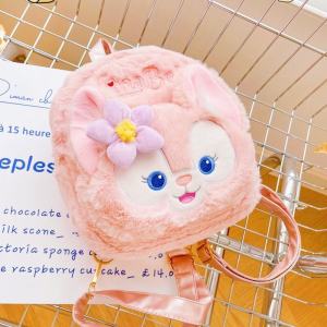 กระเป๋าเป้สะพายหลังผ้าขนสัตว์น่ารักสำหรับเด็กและเยาวชน กระเป๋าเป้สะพายหลังลายกระรอกน่ารักสำหรับนักเรียน JK กระเป๋าเป้สะพายหลังแบบใหม่