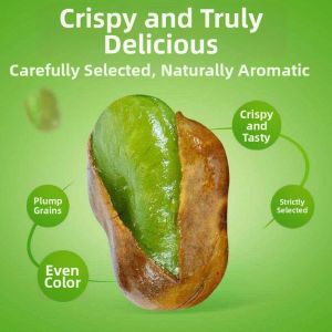Crispy Roasted Green Broad Beans