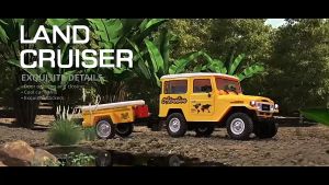 Đồ chơi ô tô điều khiển từ xa Toyota Land Cruiser FJ40 tỉ lệ 1:16 dành cho trẻ em