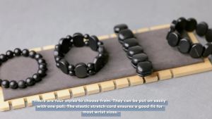 Magnetic Therapy Natural Stone Bracelet For Men&Women Real Bianshi Health Care Massage Bracelet Benefits Weight Loss Bracelet