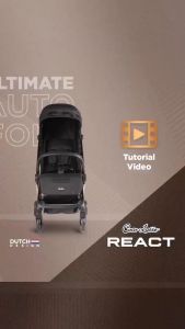 Stroller Kereta Dorong Bayi Cocolatte Premier React 2577 Autofold