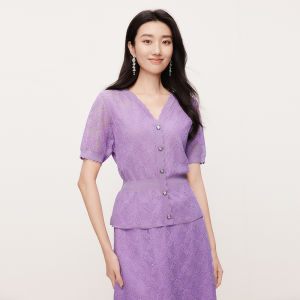 Koradior | Retro Commuter Cooling Comfortable Waist-Cinching Versatile Knit Top