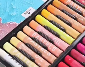 High Quality Artist Soft Crayon Oil Pastel 12 / 24 / 36 / 48 Colours Non Toxic Colouring Painting Graffiti Soft And Vibrant Pastel