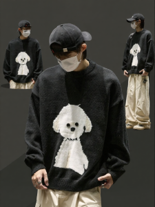 SZON | Thick & Versatile Casual American Style Knit Sweater