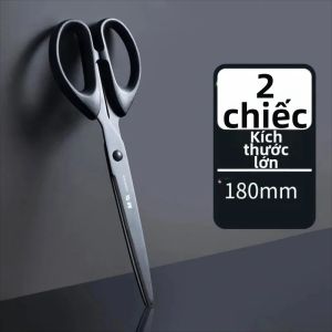 deli | M&G Lưỡi Dao Đen Chống Gỉ Sắc Bén Kéo 160/180mm Dành Cho Học Sinh Cắt Giấy Thợ May Hộ Gia Đình Sử Dụng Văn Phòng Công Cụ Giáo Dục Dành Cho Người Lớn