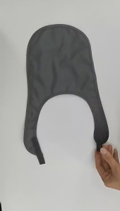 Tracheal Cannula Shield Tracheostomy Tube Wind Cap Dust Cover Black White Tracheostomy Tube Cover 19x30cm