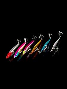 1PC 9.5Cm 20G Tầm Xa Chìm Bút Chì Jig Bơi Mồi Cứng Crankbait Wobbler Cho Tất Cả Các Lớp Nước Đại Dương Bãi Biển Sông Mồi Câu Cá